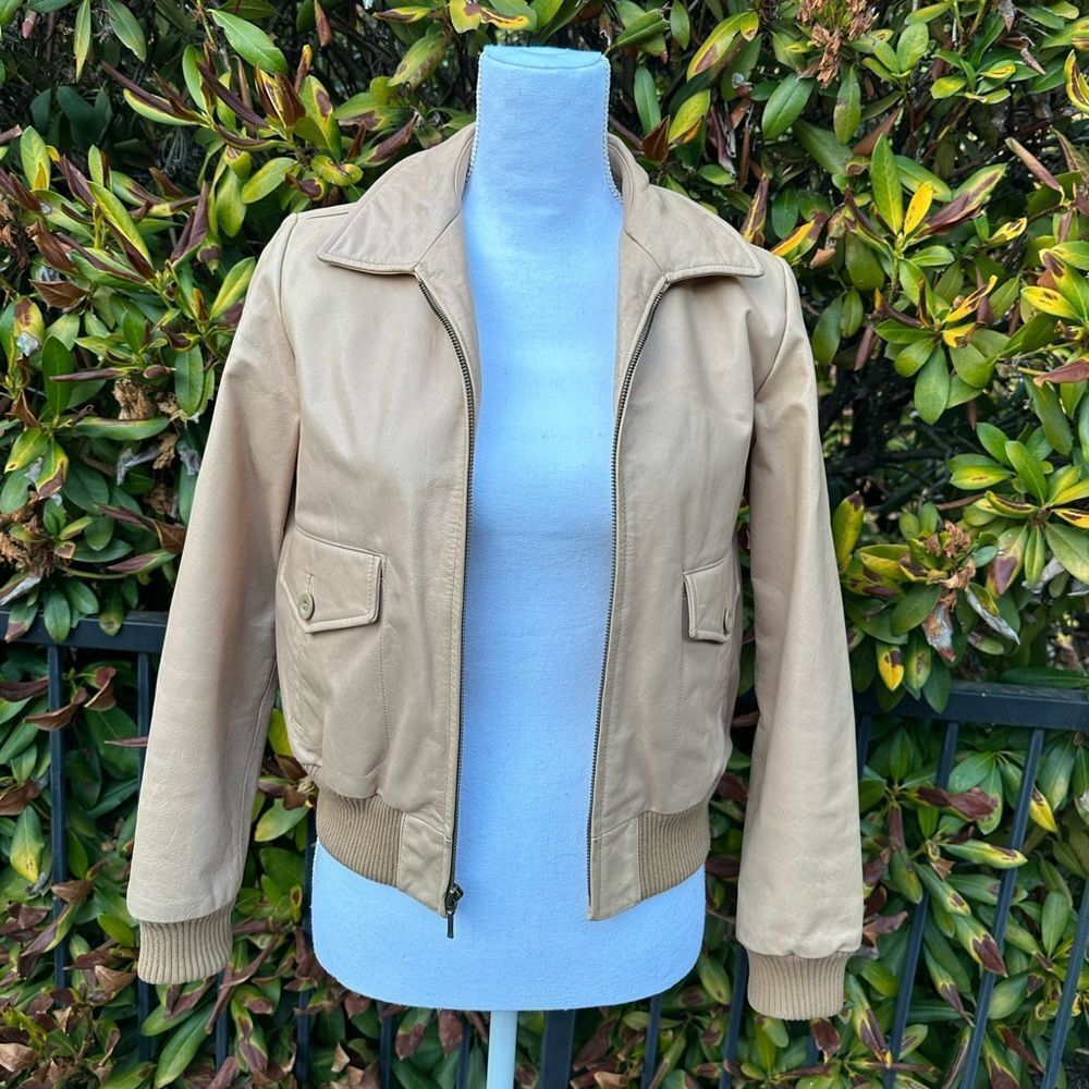 Vintage Y2K Gap Leather Jacket